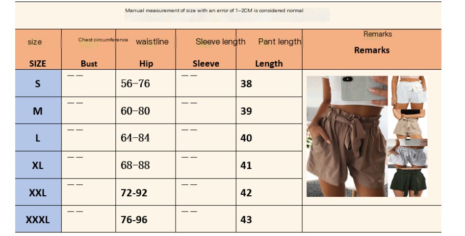 Women’s High-Waisted Wide Leg Shorts Image 11