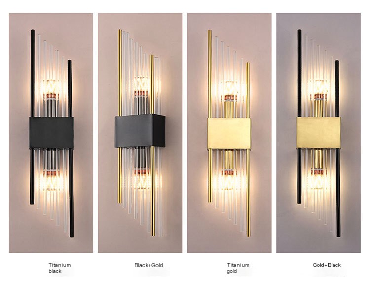 Luxury Crystal Wall Lamp Image 5