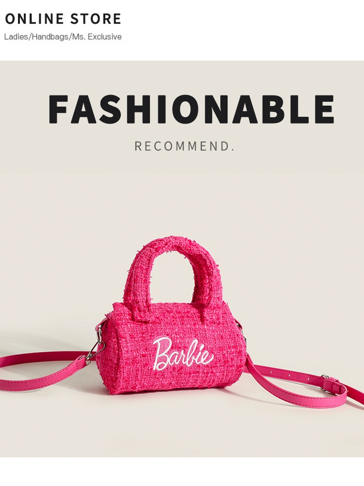 Pillow Bag - Rose Red