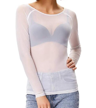 Long Sleeved Mesh Top 3