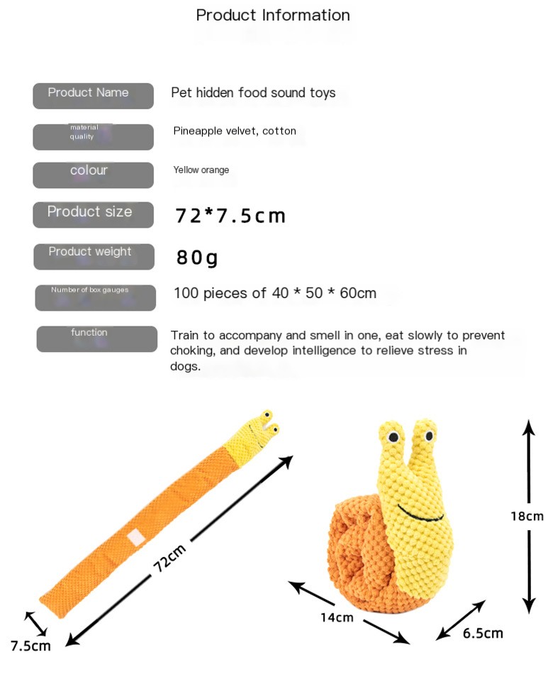 Snail Plush Toy Image 4