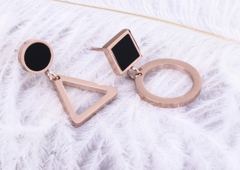 Rose Gold Earrings