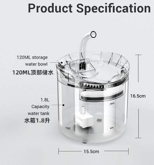 Pet Water Dispenser Image 1