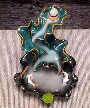 Lotus Pond Backflow Incense Burner