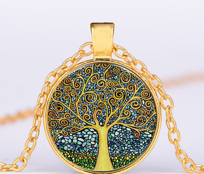 Tree of Life Pendant in Gold