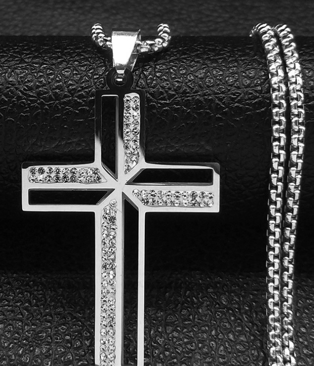 Cross Self-Defense Bracelet Silver