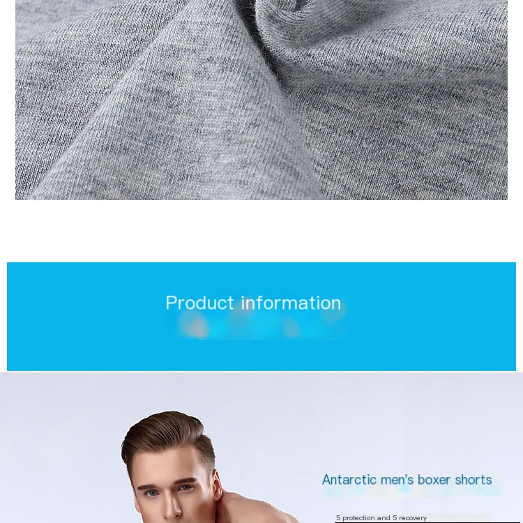 Men's Cotton Boxed Underwear