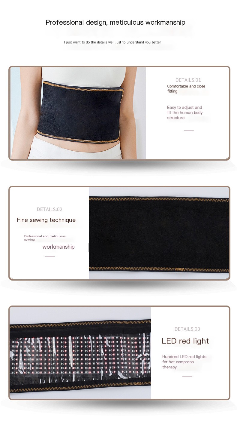 Infrared Therapy Red Belt - Easy to Use