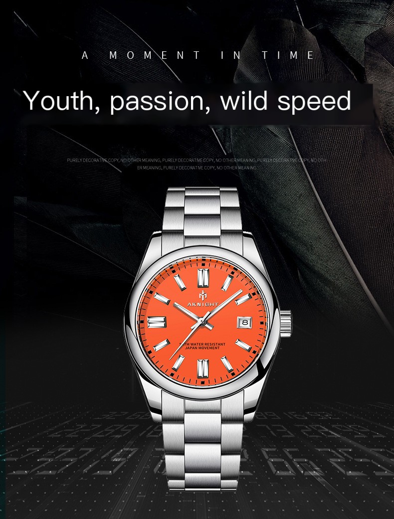 Stainless Steel Quartz Wristwatch - Image 1