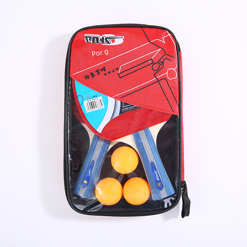 Shuhua 3878 table tennis racket set 2 rackets to send 3 table tennis sporting goods wholesale image