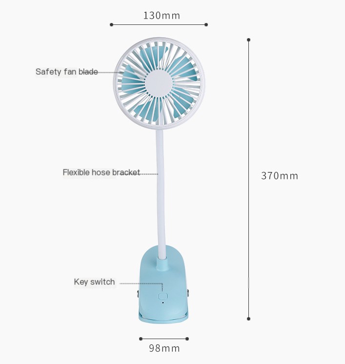 Rechargeable Clip Fan Image