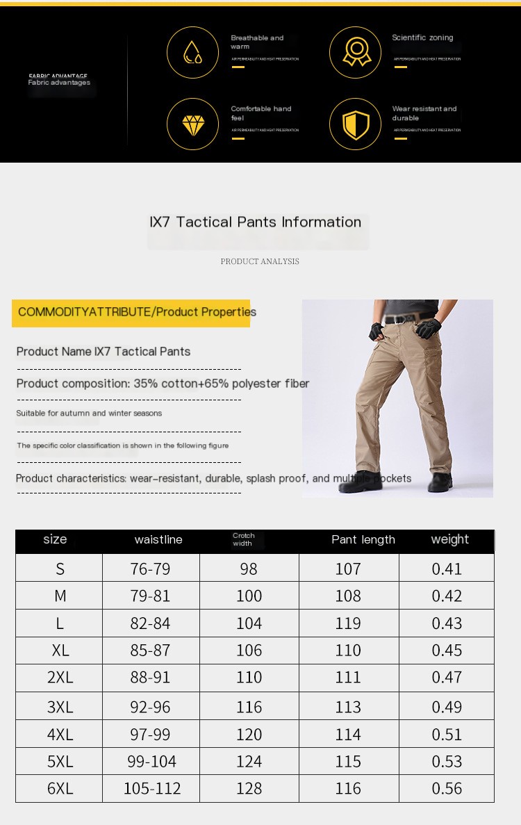 Tactical Pants Image 2