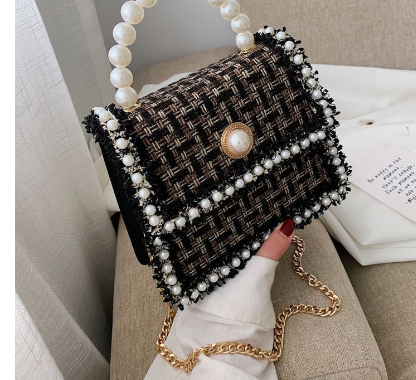 Pearl portable crossbody bag