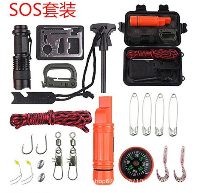 Outdoor Travel SOS Survival Tool Kit
