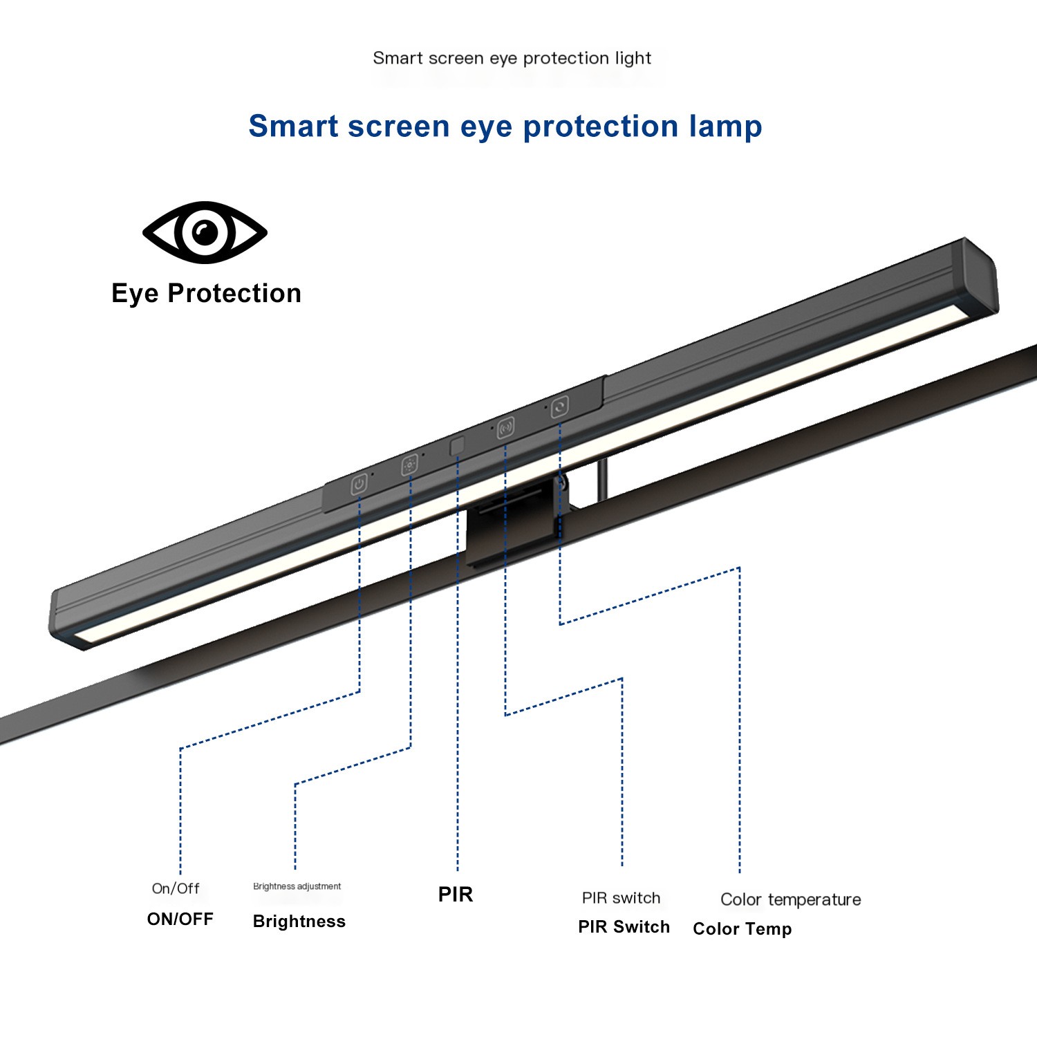 Blue light blocking screen lamp image 2