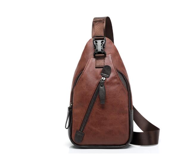 Brusttasche Braun
