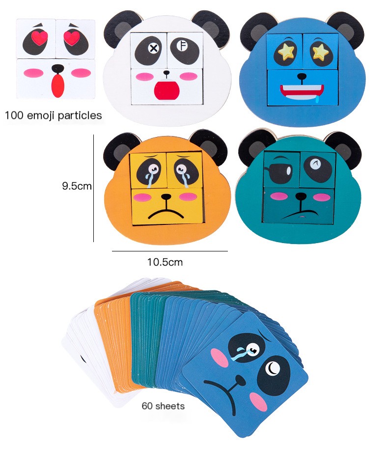 Panda Face-Changing Puzzle 9