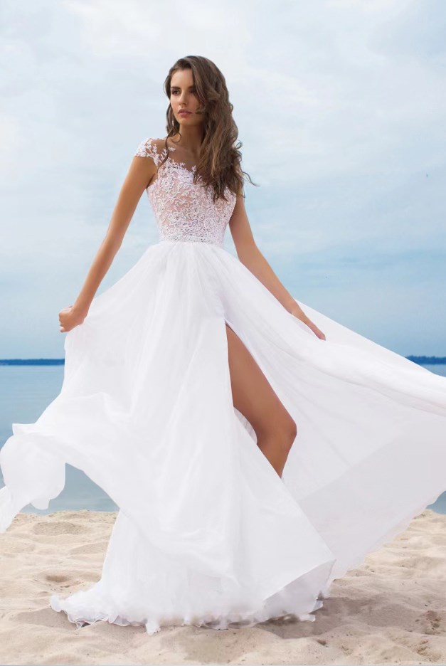 Beaded Lace Dress - Image 2