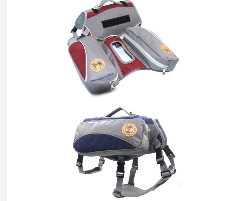 Pet Self-Backpack Blue L