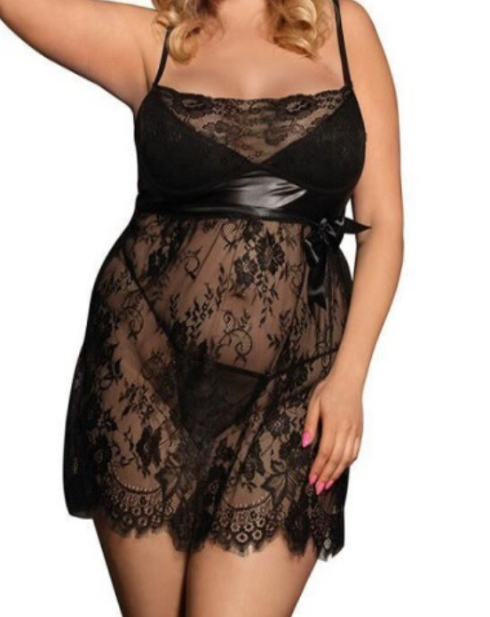 Lace lingerie details