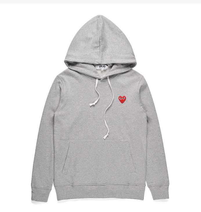 Heart Embroidered Hoodie Image 5