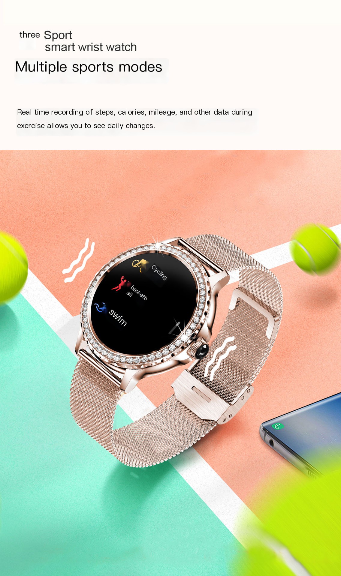 NX19 Smartwatch Color Options