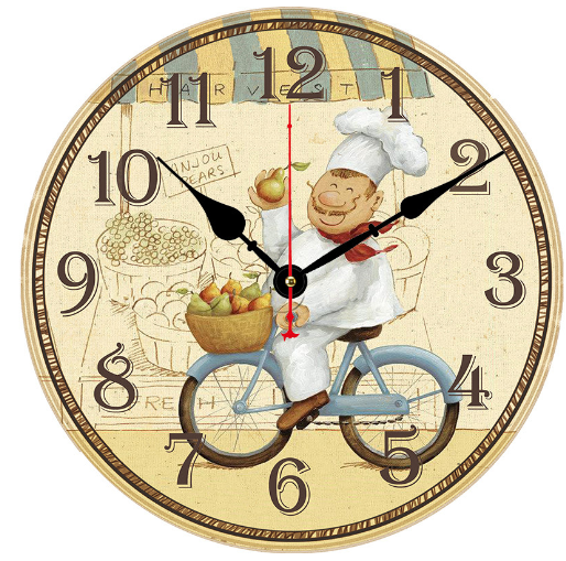 Wooden Wall Clock Image 2