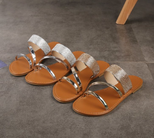 Rhinestone Slippers 2