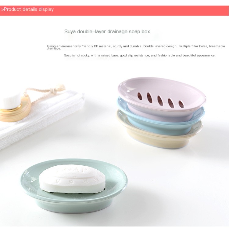 Elegant Draining Soap Dish