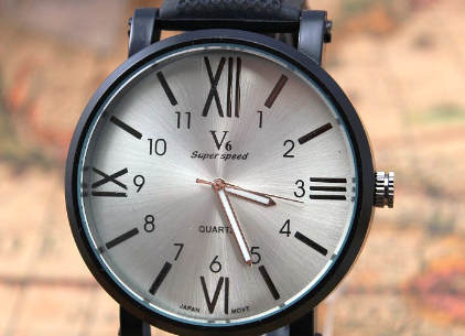 Men's Large Dial Quartz Watch - Image 2