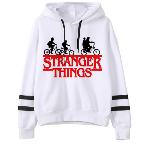 Stranger Things Striped Hoodie