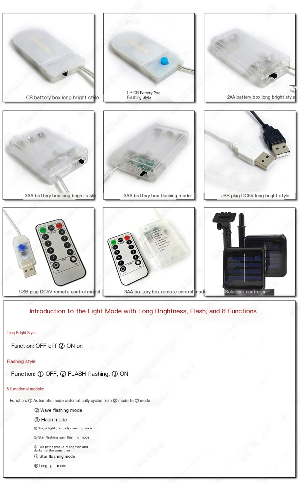 Copper Wire LED Lights