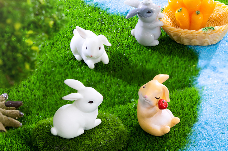 Rabbit Figurines 3