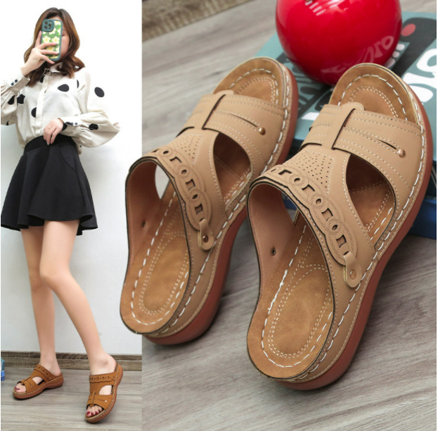 Women's Fashion Casual Comfortable Thick Heel Sandals 1