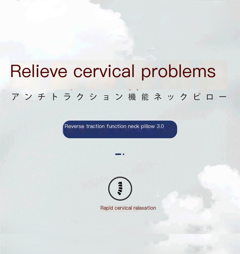 Cervical Neck Pillow Image 1
