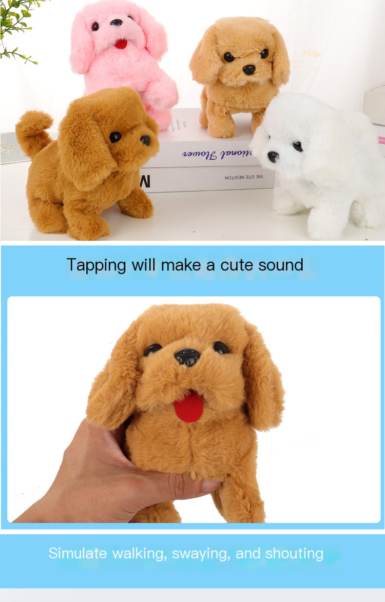 Dog Plush Toy Brown