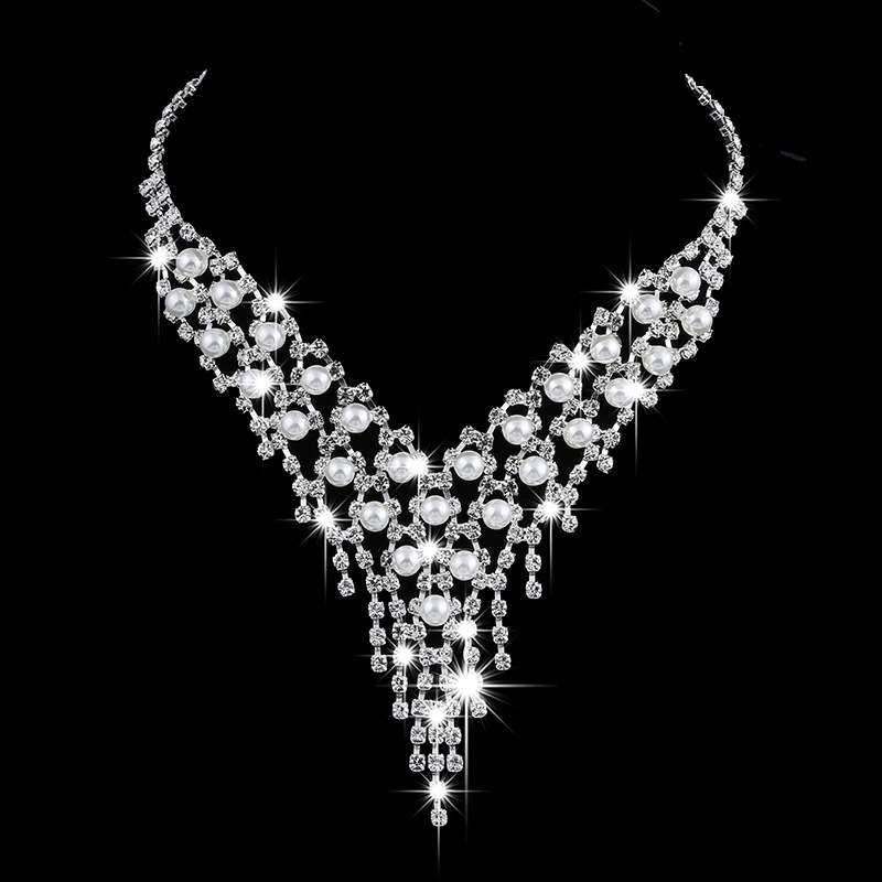 Fashion OL Bride Jewelry Set