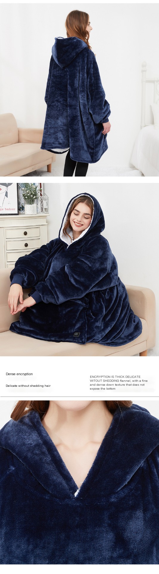 Hoodie Heated Blanket Image 2