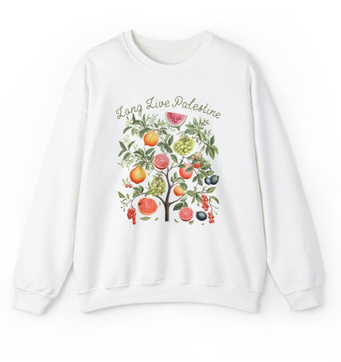 Fruit Palestine T-shirt Watermelon Design