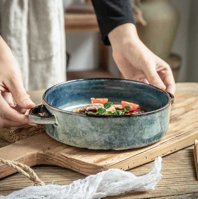 Ceramic Tableware Home Dining Dish Rice Bowl Image 1