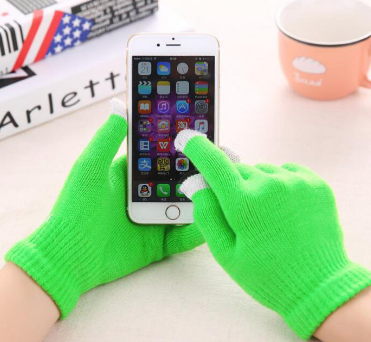 Warm Gloves Green