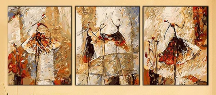 3-piece DIY Oil Painting Set