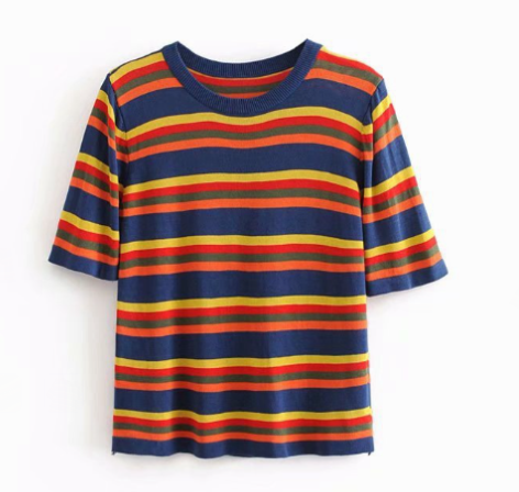 Rainbow Stripe T-shirt