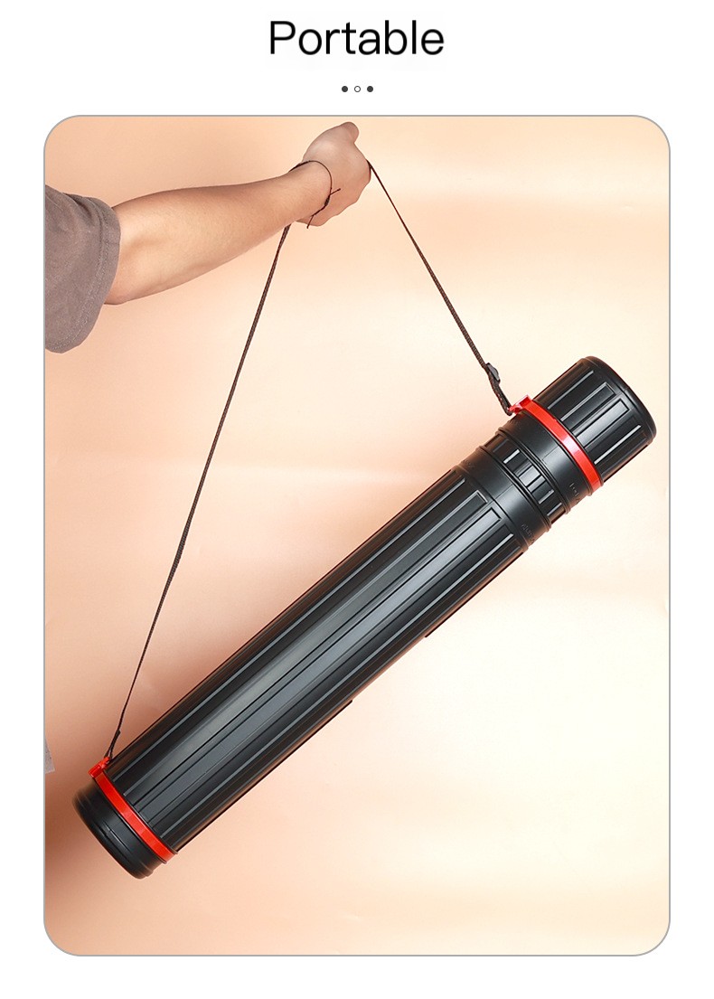 Portable Art Roll Storage Tube