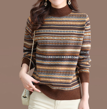 Knitted Pullover Image 1