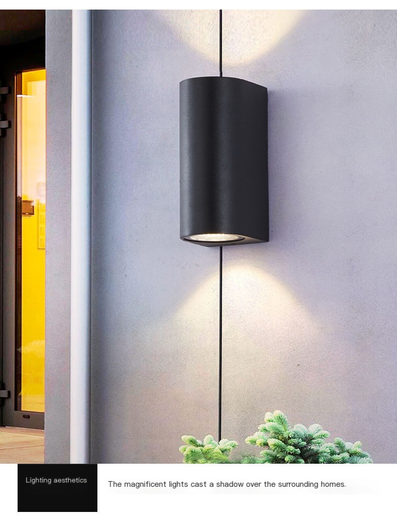 Outdoor Double-Headed Wall Lamp 4