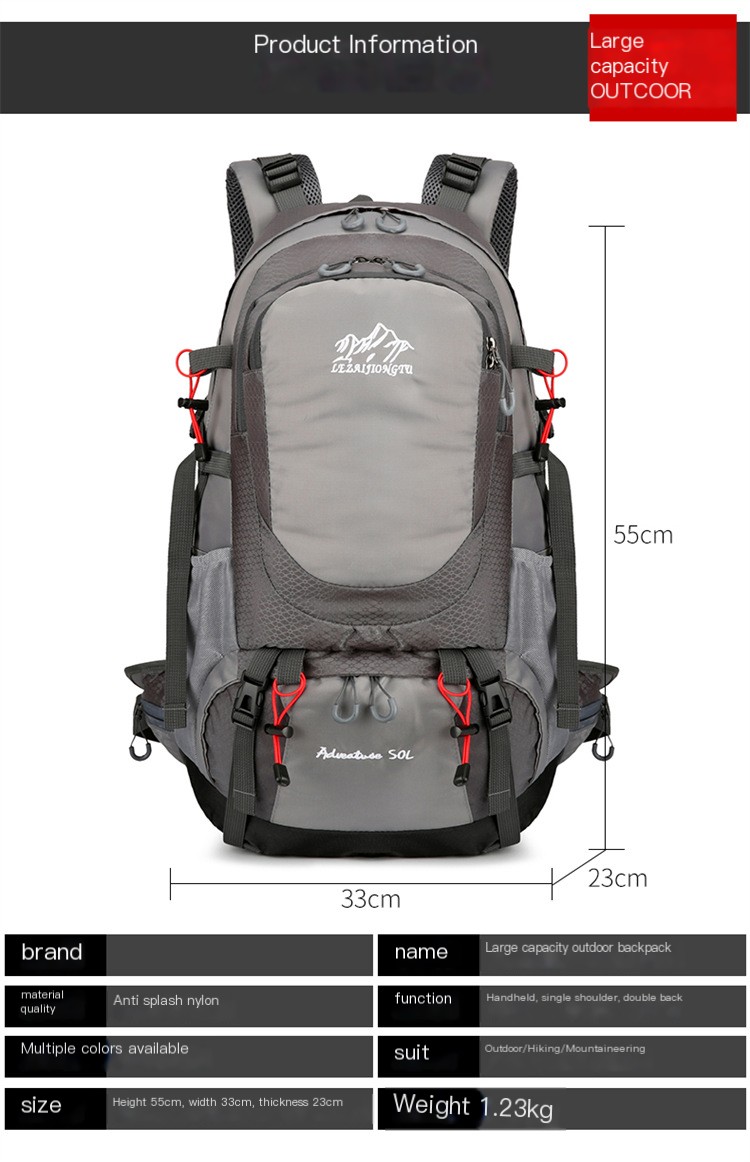 Outdoor Hiking Backpack