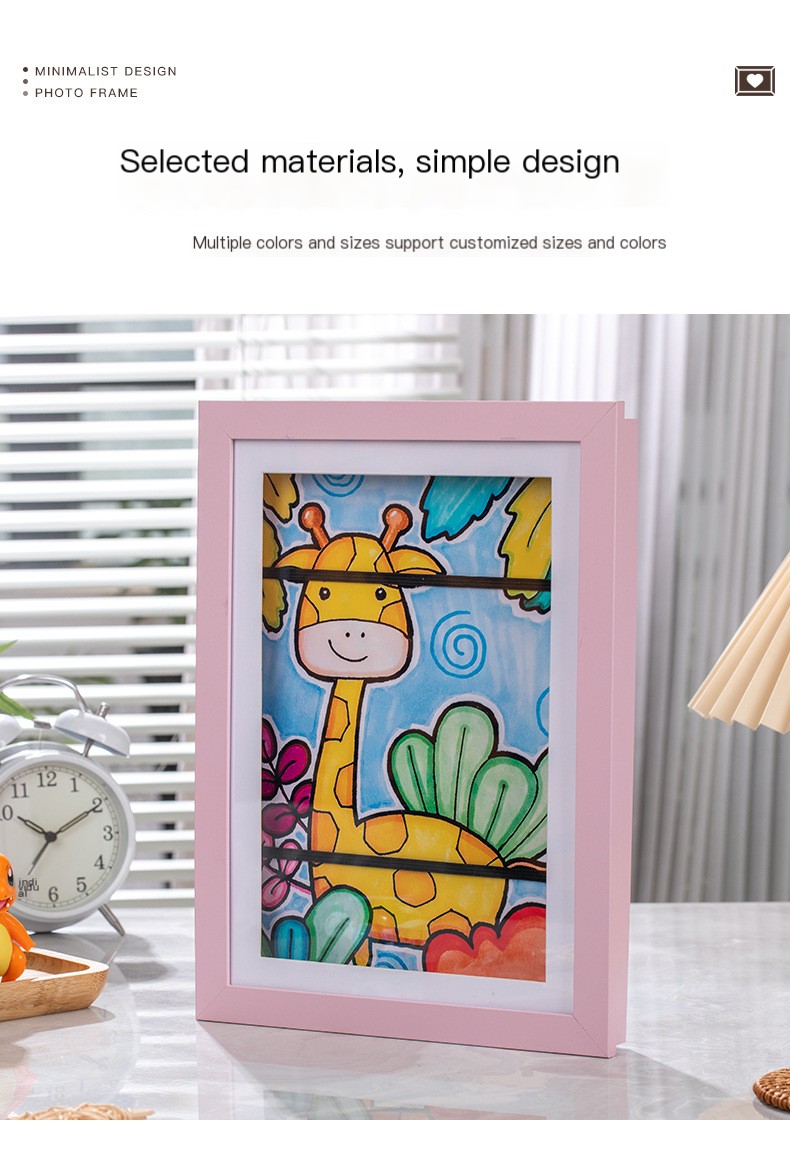 Magnetic picture frame