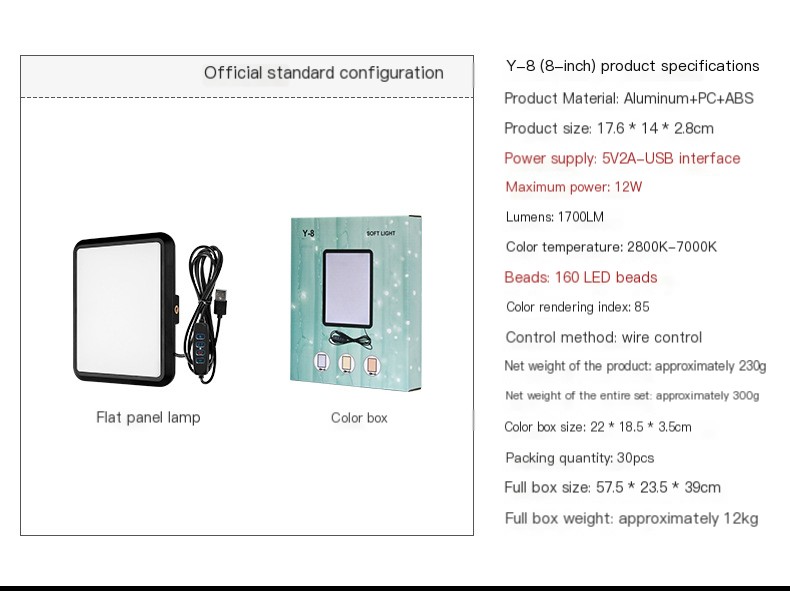 JIADUODUO LED Panel Light 2
