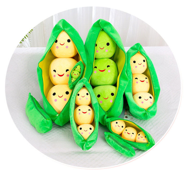 Pea Pod Plush Pillow 8